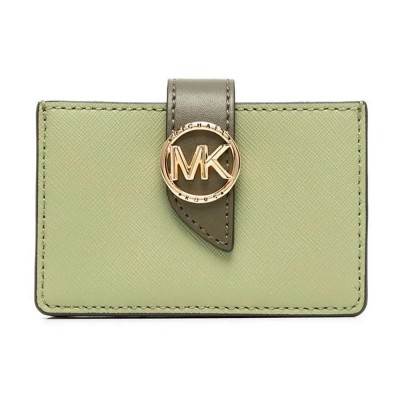 портфейли,и,портмонета,michael,kors,xs,acordian,wallet,brown,(sage,multi)