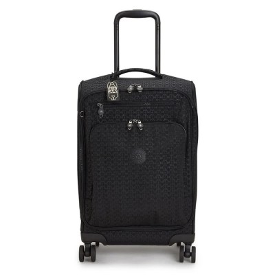 куфари,kipling,new,youri,spin,s,trolley,bag,signature,emb,(black)
