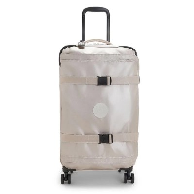 куфари,kipling,spontaneous,m,71l,trolley,trolley,bag,silver,(metallic,glow)