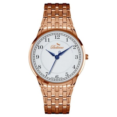 часовник,часовници,bellevue,b21,woman,watch,golden,(rose,white,mineral)