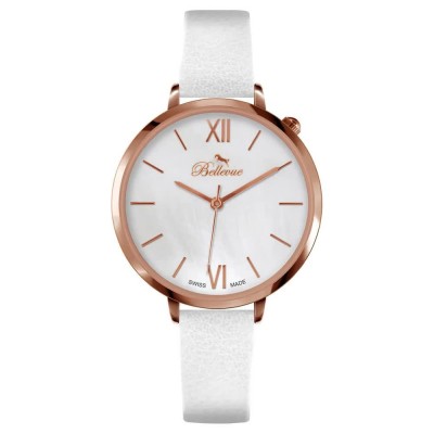 часовник,часовници,bellevue,b68,watch,golden,(rose,white,mineral)