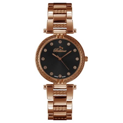 часовник,часовници,bellevue,e1,watch,golden,(rose,black,mineral)