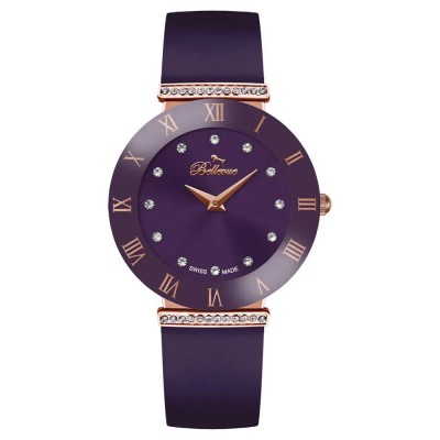 часовник,часовници,bellevue,e56,woman,watch,golden,(purple,purple,mineral)