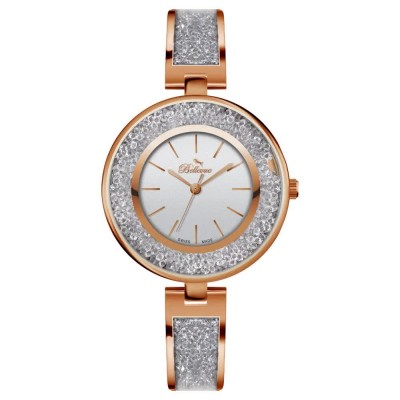 часовник,часовници,bellevue,f117,woman,watch,golden,(rose,gray,mineral)