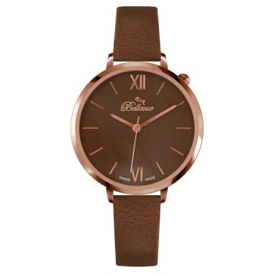 часовник,часовници,bellevue,fc17,woman,watch,golden,(brown,brown,mineral)
