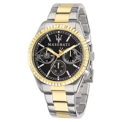 часовник,часовници,maserati,gu03536132f,watch,silver,(gold,plated,black,mineral)