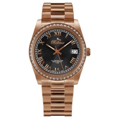 часовник,часовници,odm,dd101a,woman,watch,golden,(rose,black,mineral)