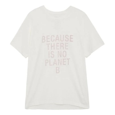 тениска,дамски,тениски,ecoalf,aosta,short,sleeve,t,shirt,white