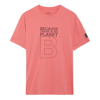 тениска,мъжки,тениски,ecoalf,great,b,short,sleeve,t,shirt,orange