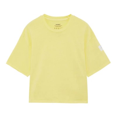 тениска,дамски,тениски,ecoalf,living,short,sleeve,t,shirt,green,(lemonade)