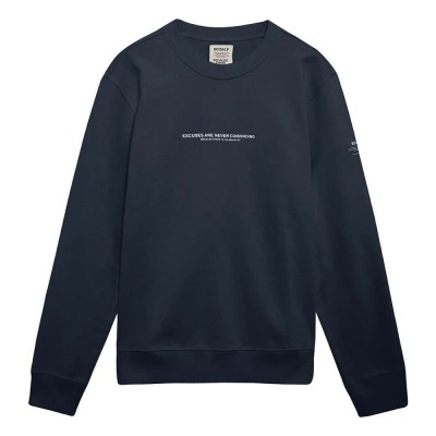 блуза,мъжки,пуловери,ecoalf,plant,sweatshirt,blue