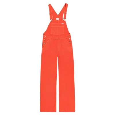 дамски,гащеризони,wrangler,flare,overall,flare,overall,orange,(poppy,red)