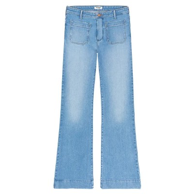 дънки,дамски,панталони,wrangler,w2334736u,flare,jeans,blue,(hazel)