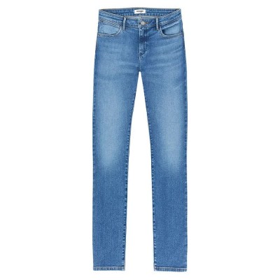 дънки,дамски,панталони,wrangler,w28k4736y,skinny,fit,jeans,blue,(raven)