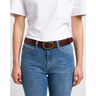 колан,колани,lee,wide,leather,belt,dark,brown,(brown)