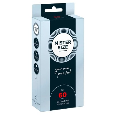 хигиена,тяло,mister,size,smooth,extra,fine,size,60,condoms,10,units,clear,(clear)