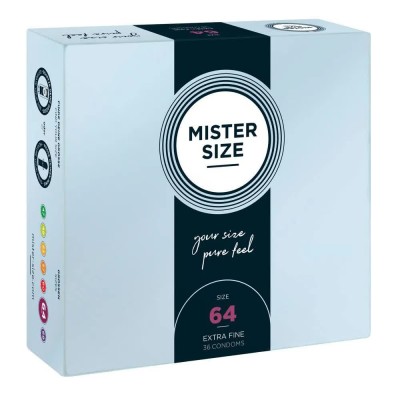 хигиена,тяло,mister,size,smooth,extra,fine,size,64,condoms,36,units,clear,(clear)