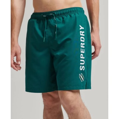 бански,гащета,мъжки,бански,костюми,superdry,code,applque,19inch,swimming,shorts,green
