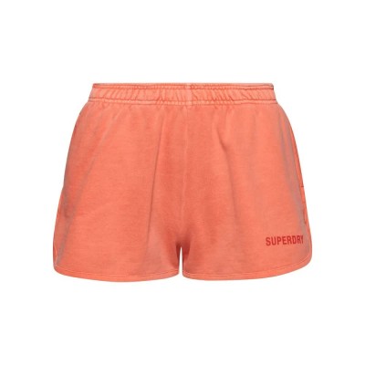 къси,панталони,дамски,панталони,superdry,code,core,sport,sweatshort,shorts,pastelline,coral,(orange)