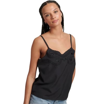 дамски,блузи,superdry,studios,upspec,cami,sleeveless,blouse,black,(black)