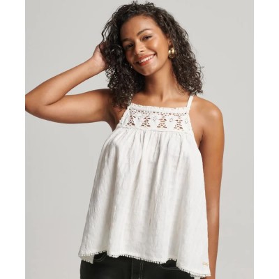 потник,дамски,блузи,дамски,ризи,superdry,vintage,halter,cami,sleeveless,blouse,beige,(ecru)