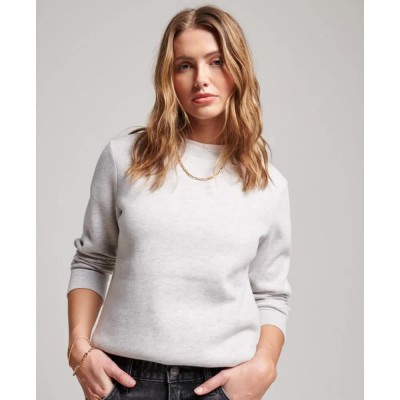 блуза,дамски,блузи,superdry,vintage,logo,emb,sweatshirt,grey,(glacier,grey,marl)