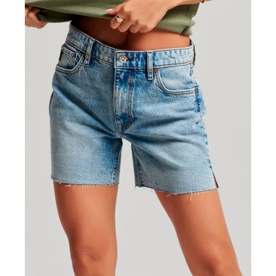 къси,панталони,дамски,панталони,superdry,vintage,mid,rise,cut,off,shorts,blue,(spring,vintage,custom)
