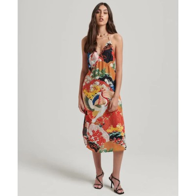 рокля,дамски,поли,и,рокли,superdry,vintage,midi,halter,slip,dress,kam,multi,(multicolor)