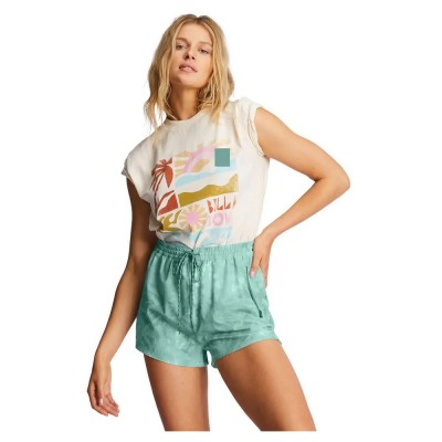 къси,панталони,дамски,панталони,billabong,adventure,sweat,shorts,lagoon,(green)
