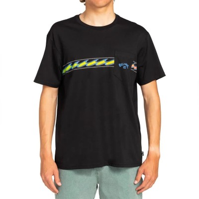 тениска,мъжки,тениски,billabong,spinner,pk,short,sleeve,t,shirt,grey,(black)