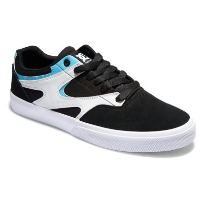 обувки,мъжки,маратонки,dc,shoes,kalis,vulc,trainers,black,white,blue,(black)