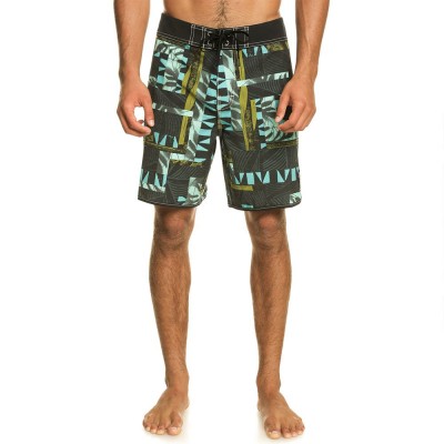 бански,гащета,мъжки,бански,костюми,quiksilver,blank,canvas,scallop,18,swimming,shorts,black