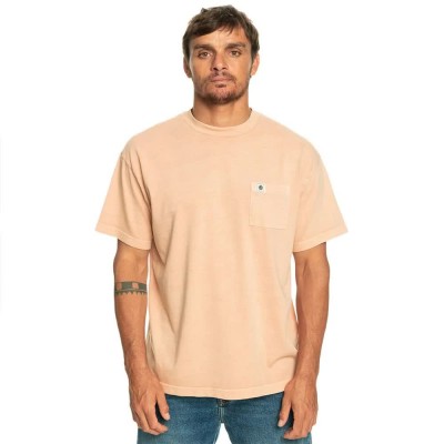тениска,мъжки,тениски,quiksilver,the,natural,dye,short,sleeve,t,shirt,orange,(cafe,creme)