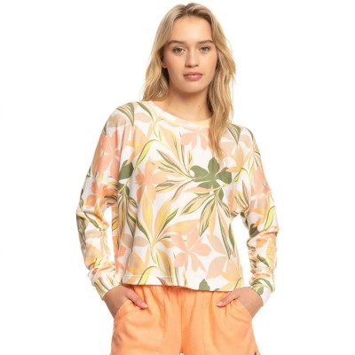 блуза,дамски,блузи,roxy,current,mood,sweatshirt,orange,(snow,white,subtly,salty,multic)
