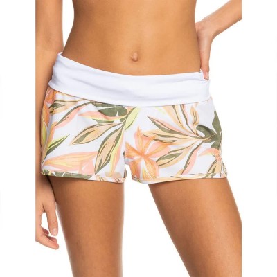 бански,гащета,дамски,бански,костюми,roxy,endless,summer,printed,bs,swimming,shorts,bright,white,subtly,salty,flat,(white)