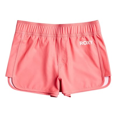 бански,гащета,детски,бански,костюми,roxy,good,waves,only,swimming,shorts,sun,kissed,coral,(pink)