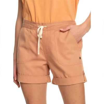 къси,панталони,дамски,панталони,roxy,life,is,sweeter,shorts,orange,(cork)