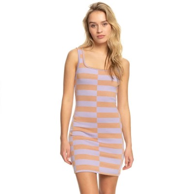 рокля,дамски,поли,и,рокли,roxy,living,free,dress,orange,(cork,sunray,stripe)