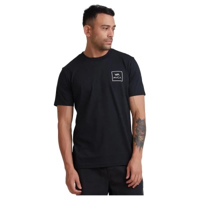 тениска,мъжки,тениски,rvca,va,all,the,ways,short,sleeve,t,shirt,black,(black)