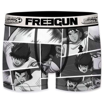 боксерки,детско,бельо,freegun,captain,tsubasa,speed,boxers,black,(black,white)