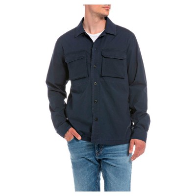 риза,с,дълъг,ръкав,мъжки,ризи,replay,m4102.000.84605g,long,sleeve,shirt,blue