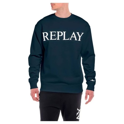 блуза,мъжки,пуловери,replay,m6527.000.22890p,sweatshirt,blue