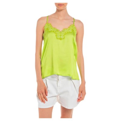 дамски,блузи,replay,w2069.000.83634,sleeveless,blouse,green,(lime)