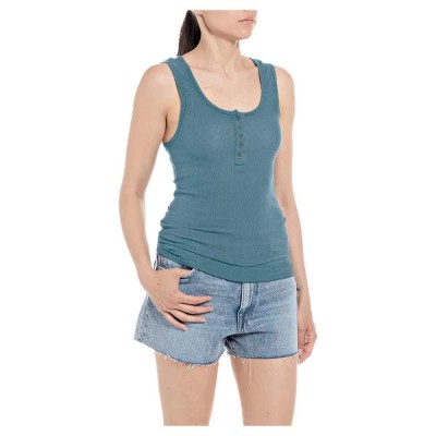 тениска,дамски,тениски,replay,w3597a.000.23297g,sleeveless,t,shirt,blue,(powder,blue)