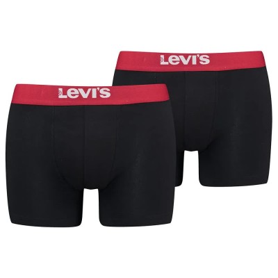 боксерки,мъжко,бельо,levi´s,®,701222842,boxers,2,units,black,(black,red)
