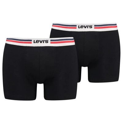 боксерки,мъжко,бельо,levi´s,®,701222843,boxers,2,units,black,(black)