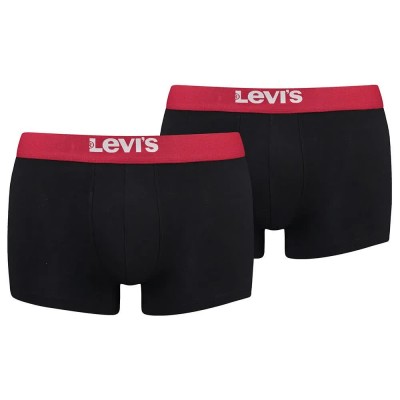 боксерки,мъжко,бельо,levi´s,®,701222844,boxers,2,units,black,red,(black)