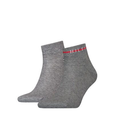 чорапи,мъжки,чорапи,tommy,hilfiger,701222187,quarter,short,socks,2,pairs,grey,(mid,grey,melange)