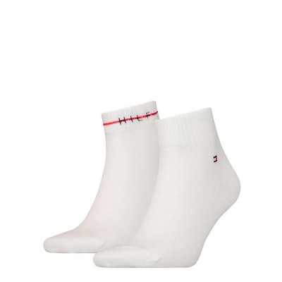 чорапи,мъжки,чорапи,tommy,hilfiger,701222187,quarter,short,socks,2,pairs,white