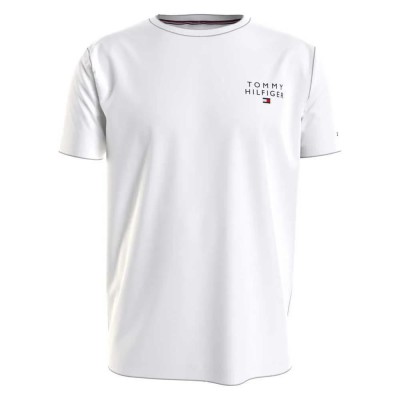 тениска,мъжки,тениски,tommy,hilfiger,um0um02916,short,sleeve,t,shirt,white,(white)